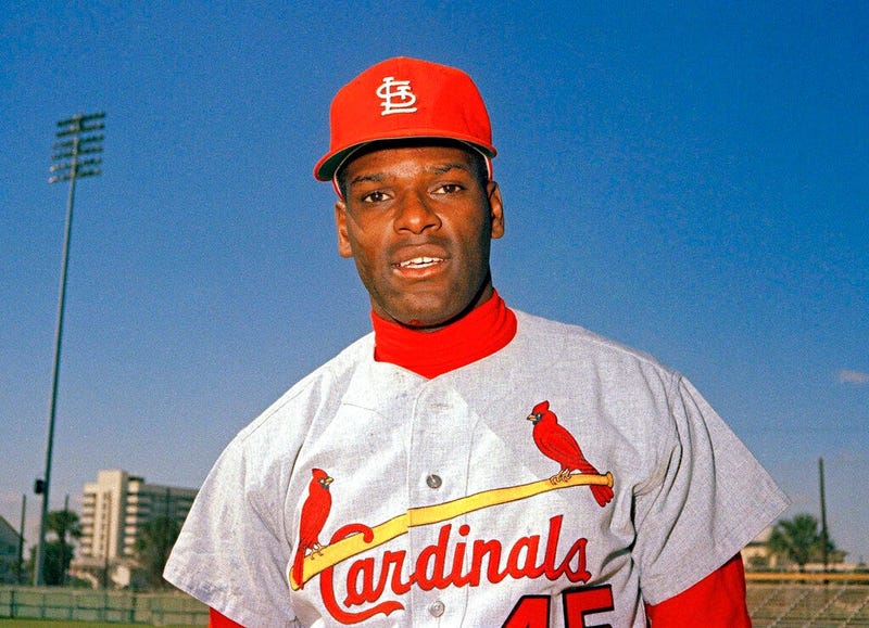 St. Louis Cardinals pitcher Bob Gibson 