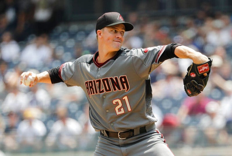 Arizona Diamondbacks' Zack Greinke
