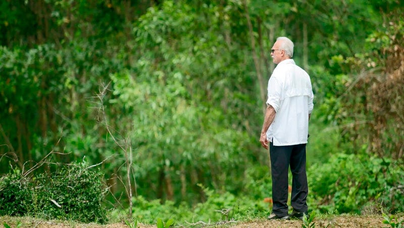 Rocky Bleier stands in Hiep Duc Valley, about 35 miles south of Danang in Vietnam