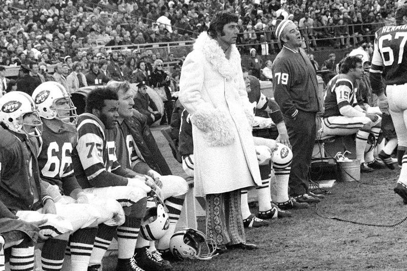 New York Jets quarterback Joe Namath