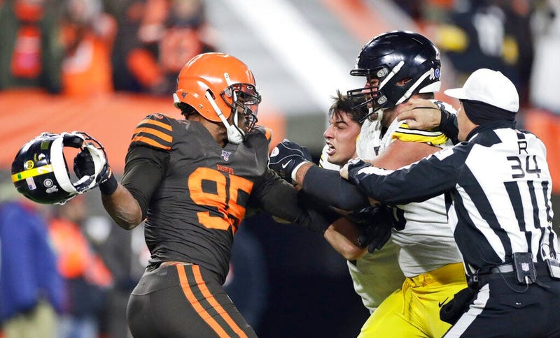 Cleveland Browns defensive end Myles Garrett