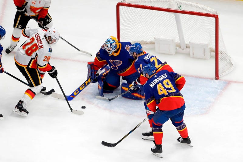 Blues vs. Flames