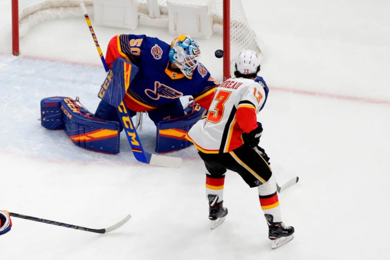 Blues vs. Flames