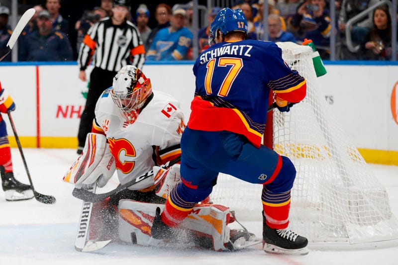 Blues vs. Flames