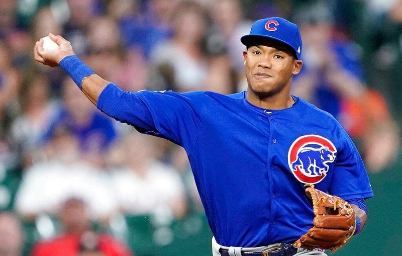 Chicago Cubs shortstop Addison Russell