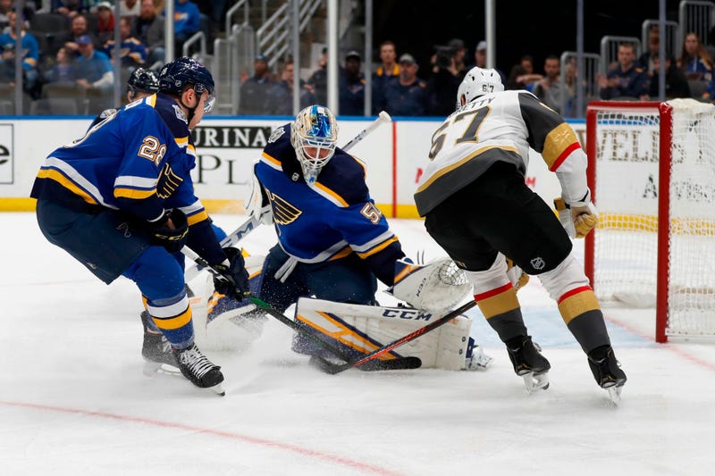 Blues beat Golden Knights 4-2