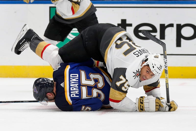 Blues beat Golden Knights 4-2