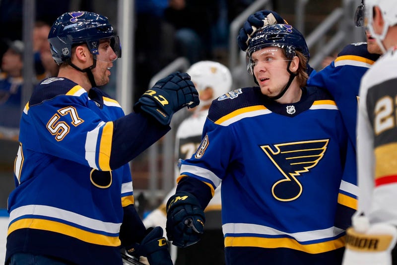 Blues beat Golden Knights 4-2