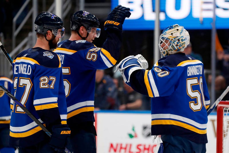 Blues beat Golden Knights 4-2