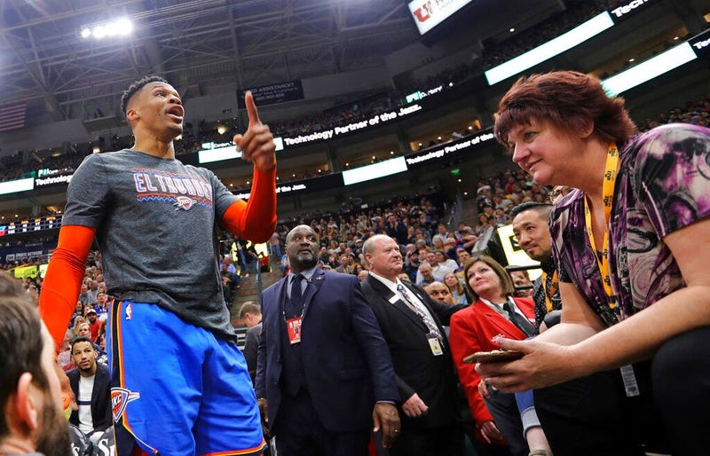 Oklahoma City Thunder's Russell Westbrook