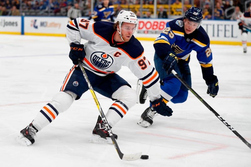 Blues vs. Oilers