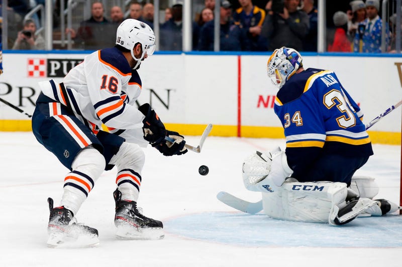 Blues vs. Oilers
