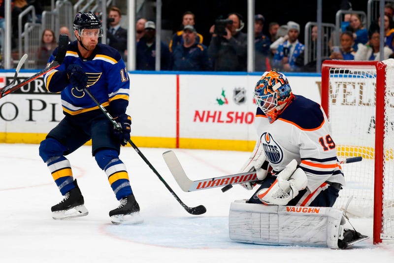 Blues vs. Oilers