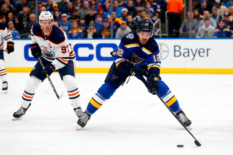 Blues vs. Oilers