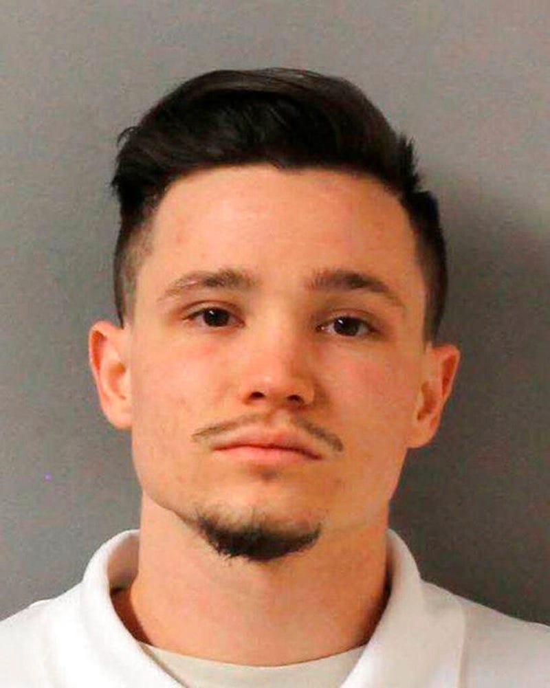 Nashville, Tenn. Police Department shows Michael Mosley. Mosley is accused in the Saturday, Dec. 24, 2019 fatal stabbings outside a Midtown Nashville bar that killed two men and wounded another.
