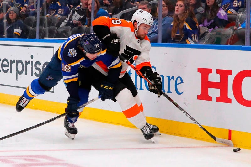 Blues vs. Flyers