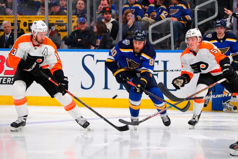 Blues vs. Flyers