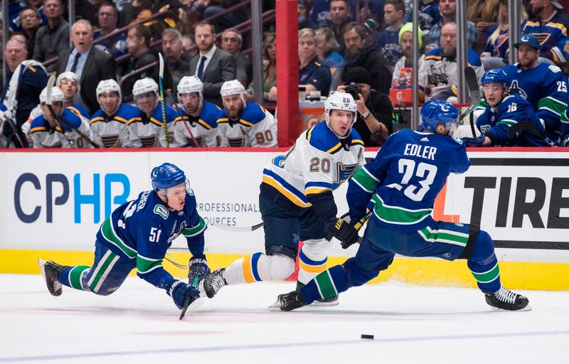 Blues vs. Canucks