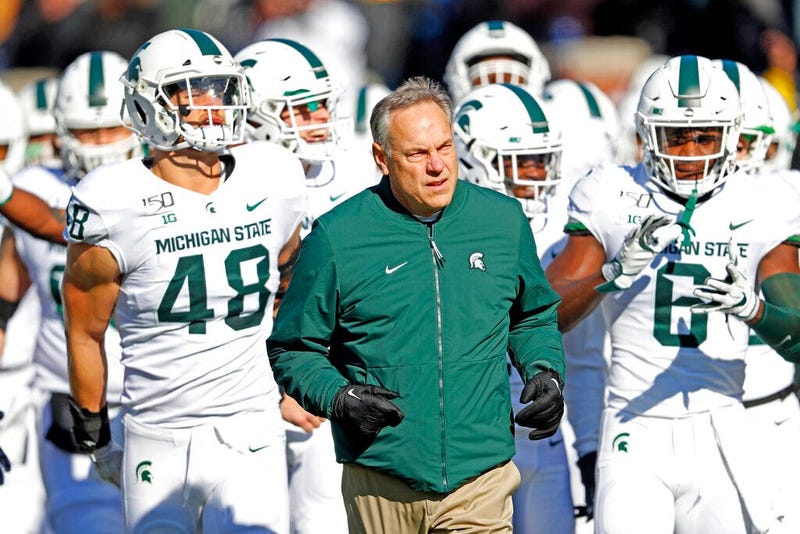 Michigan State head coach Mark Dantonio