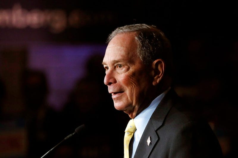 Democratic presidential candidate and former New York City Mayor Michael Bloomberg talks to supporters, in Detroit. Bloomberg won the votes of New Hampshire's Dixville Notch community, hanging onto its tradition of being among the first to cast ballots in