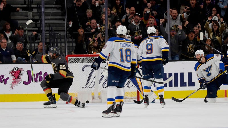 Blues at Vegas