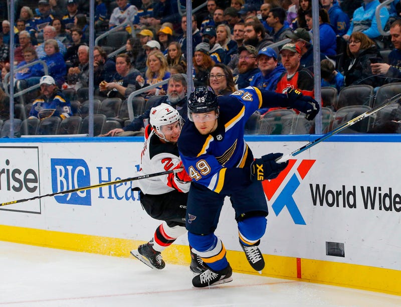 Blues vs. Devils