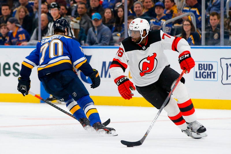 Blues vs. Devils