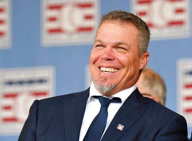 National Baseball Hall of Fame inductee Chipper Jones