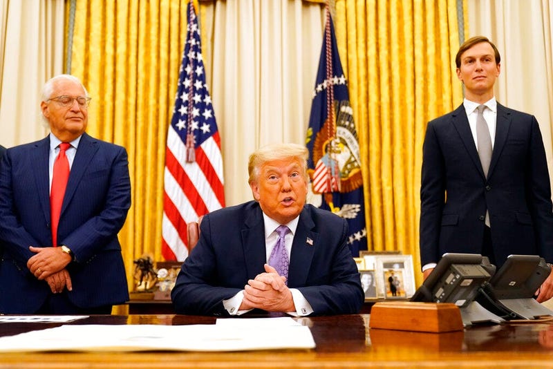Trump, Kushner (AP)