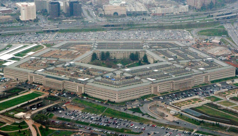 FILE - This March 27, 2008 file photo shows the Pentagon in Washington.