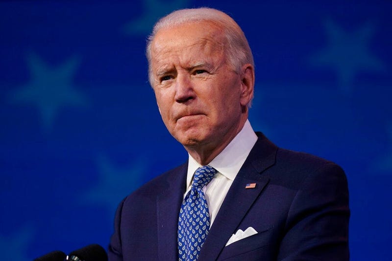 President-elect Joe Biden speaks at The Queen Theater in Wilmington, Del., Tuesday, Dec 22, 2020. (AP Photo/Carolyn Kaster)