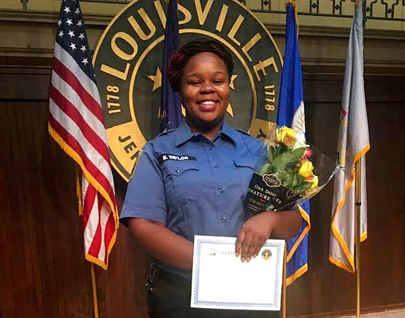 This undated file photo provided by Taylor family attorney Sam Aguiar shows Breonna Taylor in Louisville, Ky. (Courtesy of Taylor Family attorney Sam Aguiar via AP, File)