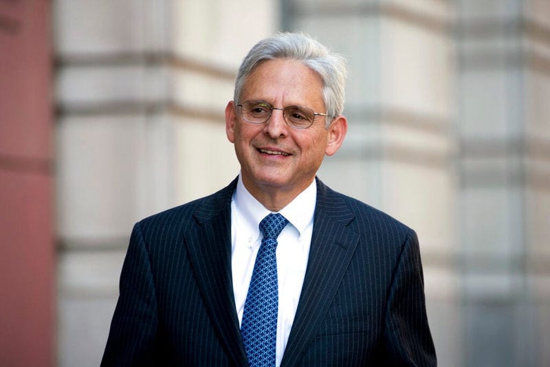 FILE - In this Nov. 17, 2017, file photo, Merrick Garland walks into Federal District Court in Washington. President-elect Joe Biden is set to name Garland as Attorney General. 