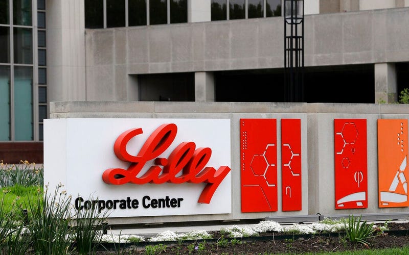 ILE - This April 26, 2017 file photo shows the Eli Lilly & Co. corporate headquarters in Indianapolis. 