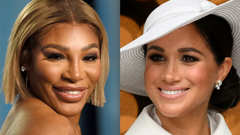 Serena Williams tells Meghan of baby’s injury before match