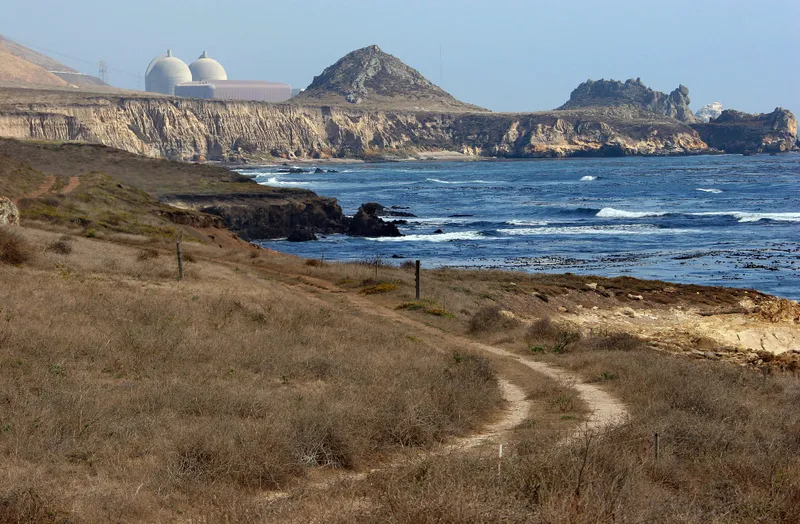 The Diablo Canyon Nuclear Power Plant, south of Los Osos, Calif., is viewed Sept. 20, 2005. California's last operating nuclear power plant could get a second lease on life. Owner Pacific Gas & Electric decided six years ago to close the twin-domed power plant by 2025. But Democratic Gov. Gavin Newsom, who was involved in the agreement to close the reactors, has prompted PG&E to consider seeking a longer lifespan for the plant.