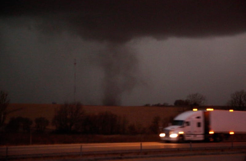 A derecho brought hurricane-force winds, storms and tornados to the Midwest December 15th