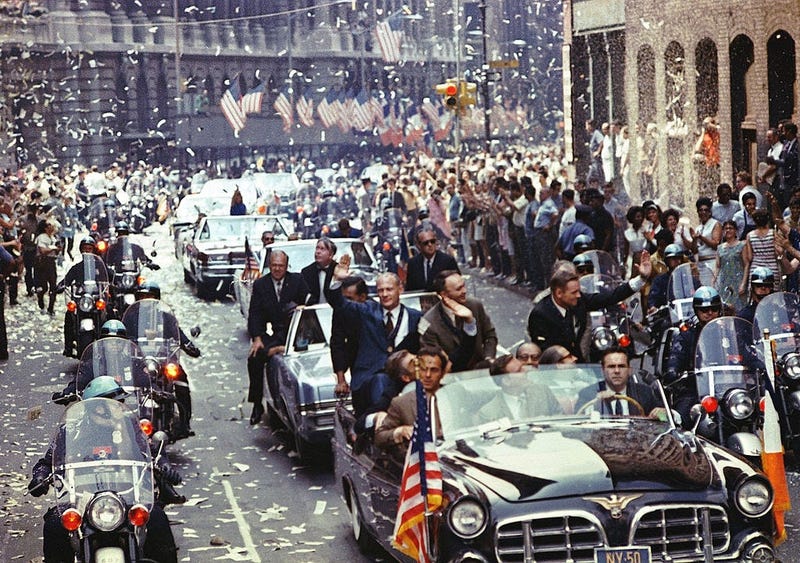 Apollo 11 Moon Mission Ticker Tape Parade