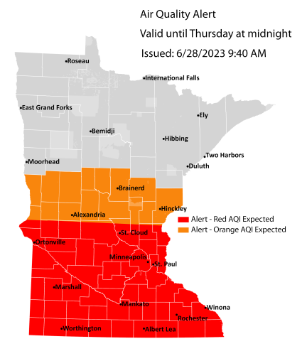 MPCA Air Quality Alert