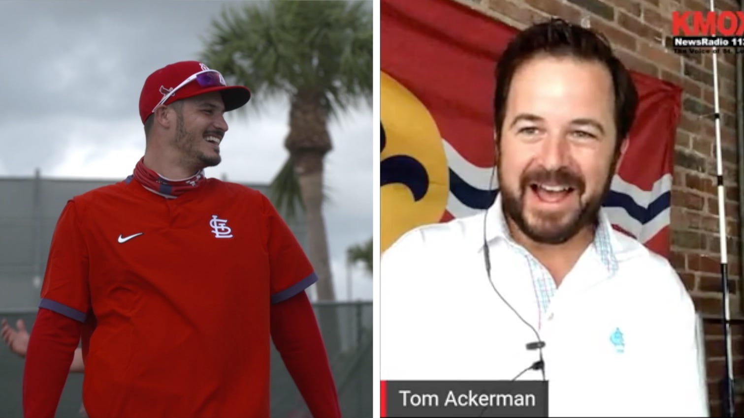 WATCH: Cardinals 3B Nolan Arenado answers fans' questions on the Garage Happy Hour