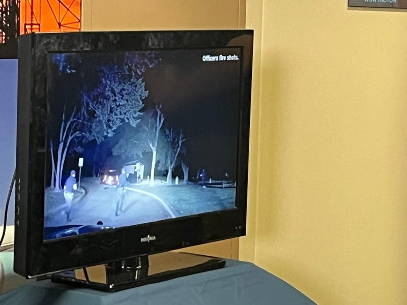 Police cam footage released