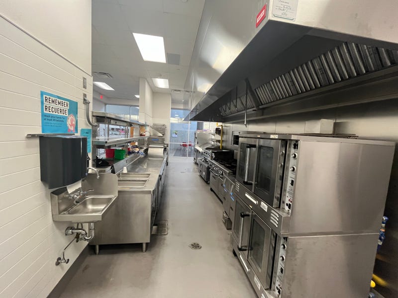 Arlington ISD kitchen