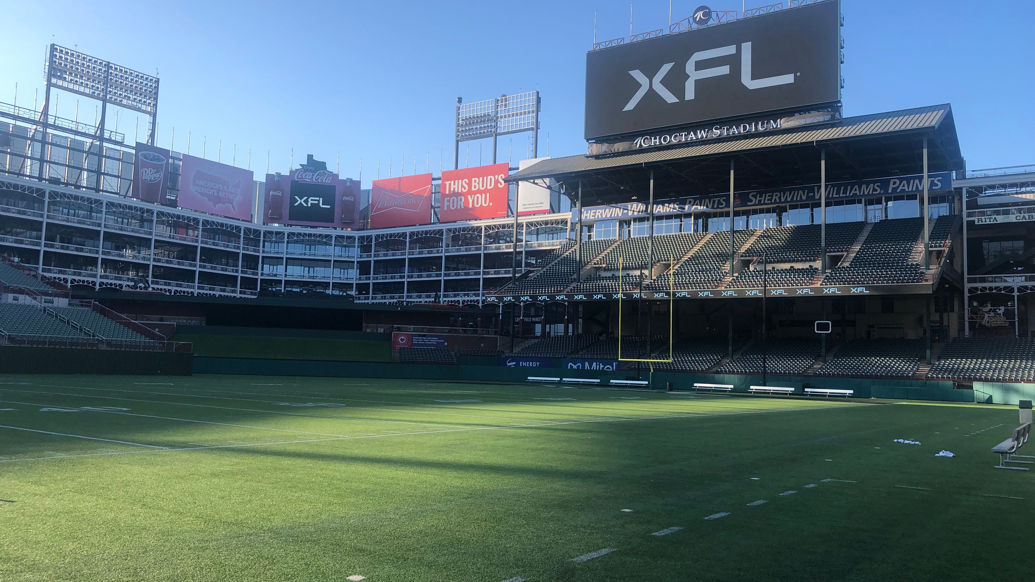 XFL to establish hub in Arlington for 2023 season