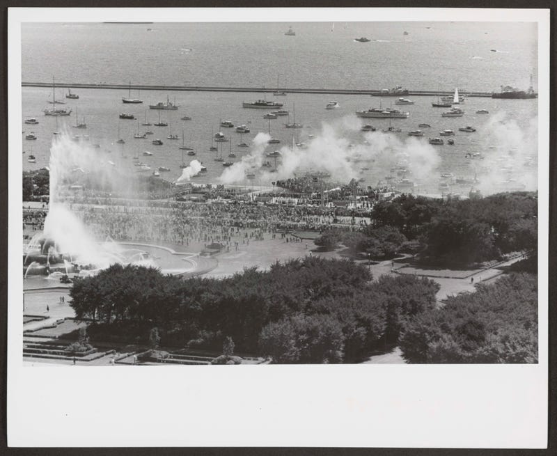 Army firing salute upon Queen Elizabeth's arrival