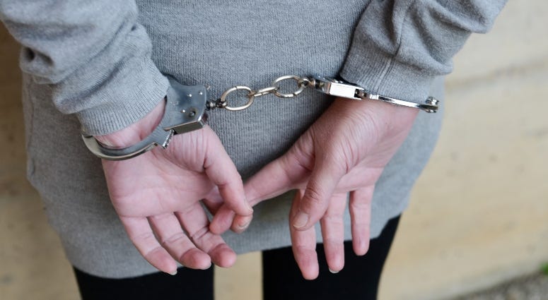 arrested