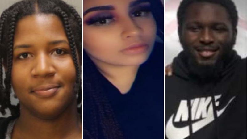 Tylydia Garnett , Dianna Brice, and Justin Smith