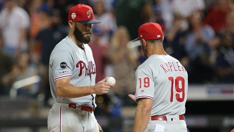 Jake Arrieta and Gabe Kapler