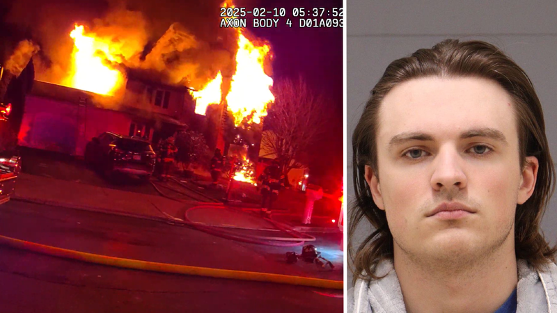 Investigators say man drove 700 miles to set fire to the Bucks County home of his ex’s new love interest