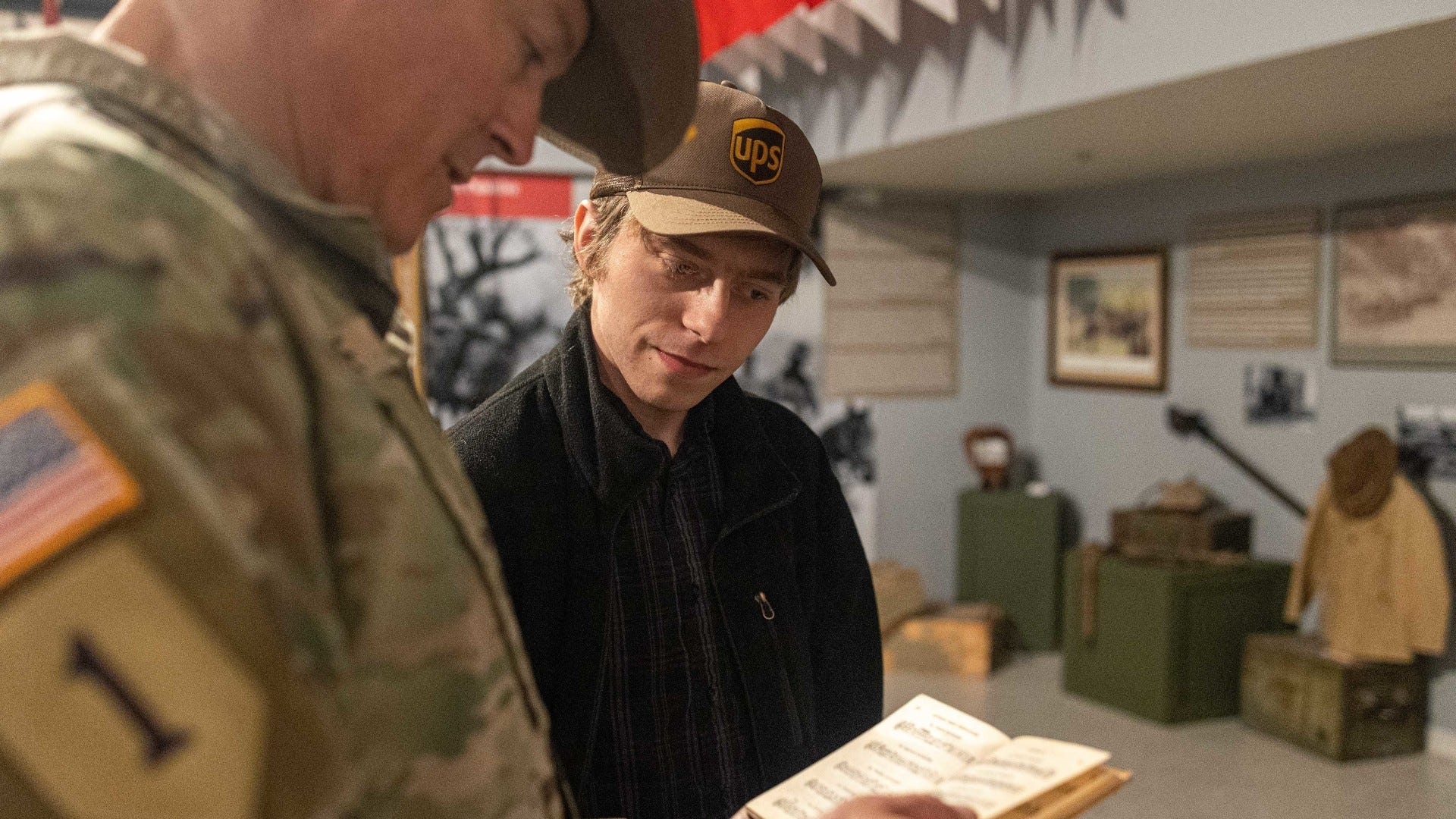 History student delivers artifact to 11th Armored Cavalry Regiment