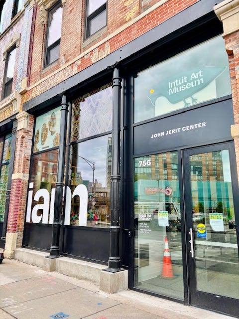 Intuit Art Museum at 756 N. Milwaukee Ave. 